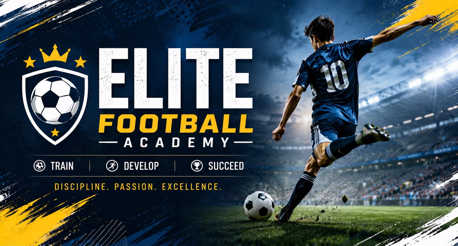Kolkata Football Academy hero section